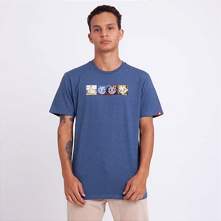 Camiseta Element Horizontal Seasons National Geographic Azul