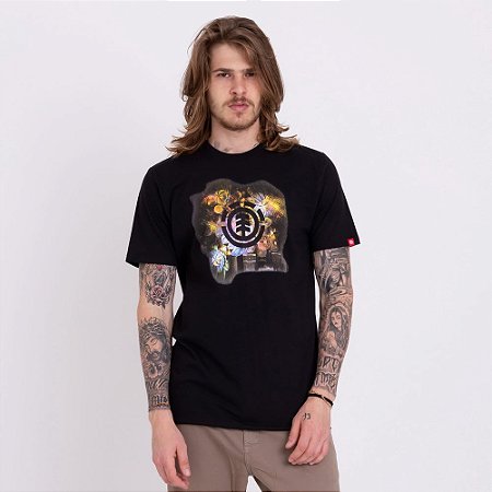 Camiseta Element Mic Preta