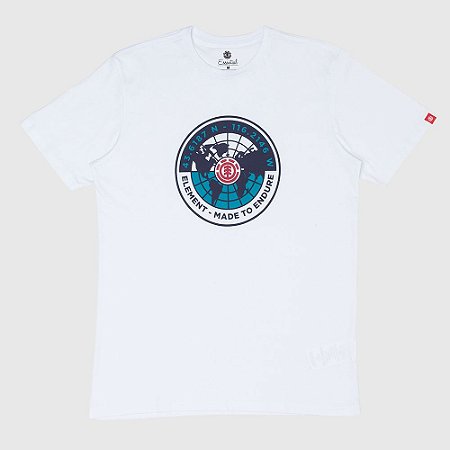 Camiseta Element Radar Branca