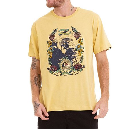 Camiseta Quiksilver Eletric Ocean Amarela