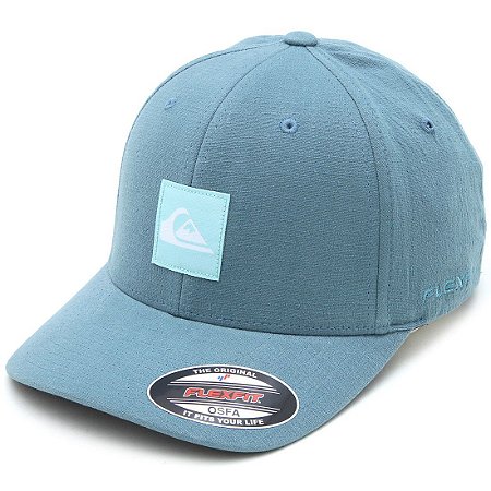 Boné Quiksilver Flex Ocros Azul Claro