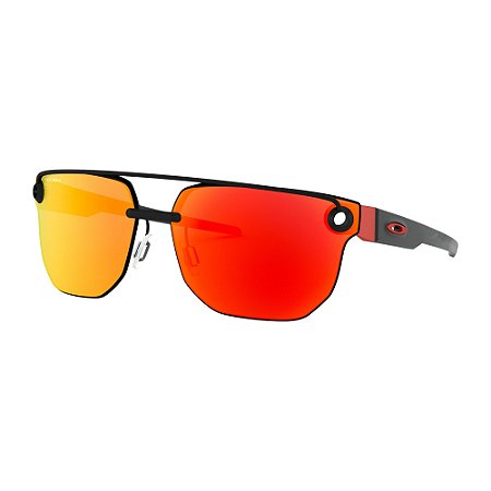 Óculos de Sol Oakley Chrystl Matte Black W/ Prizm Ruby