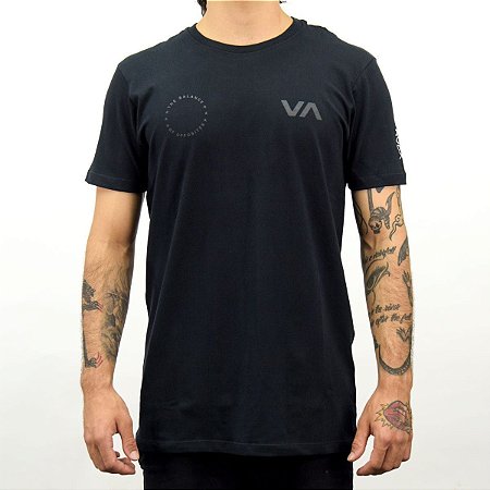 Camiseta RVCA Stealth Seal Preta