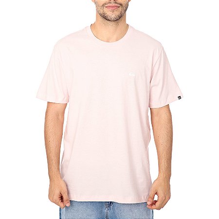 Camiseta Quiksilver Everyday Rosa Claro