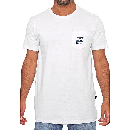 Camiseta Billabong Unity Pocket Branco