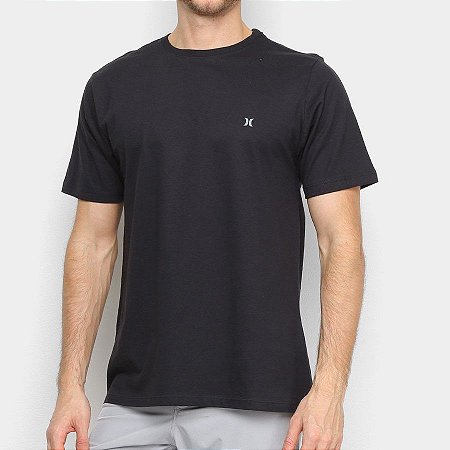 Camiseta Hurley Silk Oversize Mini Icon Preto