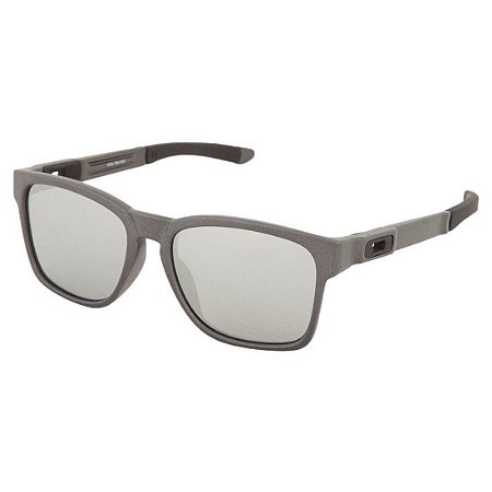 Óculos de Sol Oakley Catalyst Steel W/ Chrome Iridium
