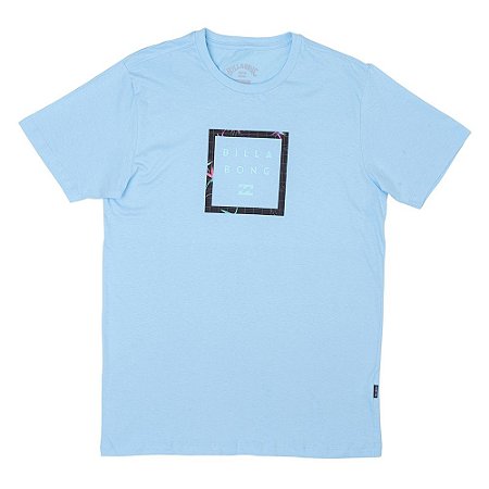 Camiseta Billabong Stacker Azul Claro