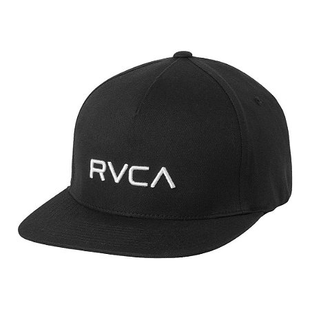 Boné RVCA Aba Reta Sport Flexfit Class R Preto