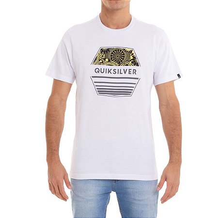 Camiseta Quiksilver Drift Away Branco