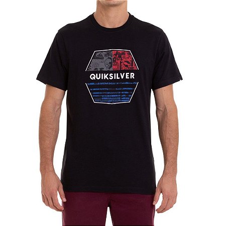 Camiseta Quiksilver Drift Away Preto