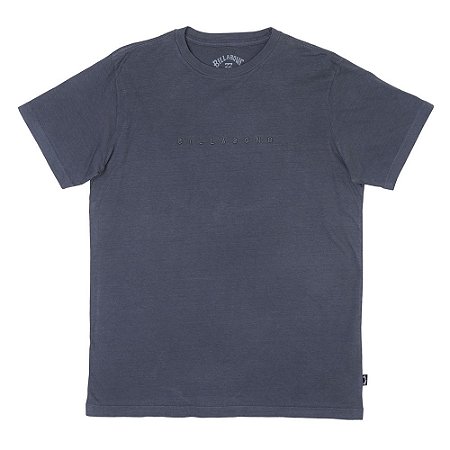 Camiseta Billabong Rough Tee Cinza Escuro