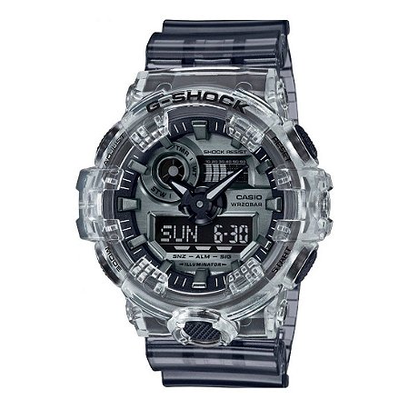 Relógio G-Shock Skeleton GA-700SK-1ADR Masculino Transparente