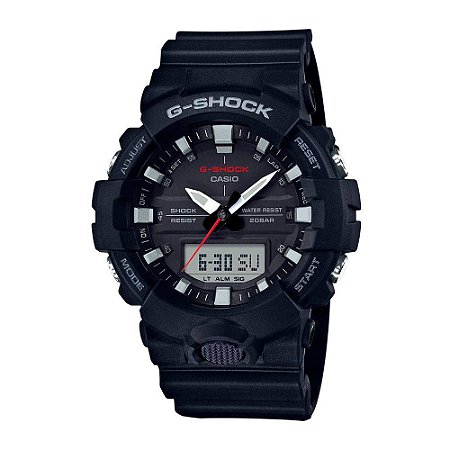 Relógio G-Shock GA-800-1ADR Masculino Preto