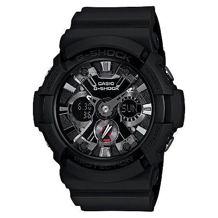 Relógio G-Shock GA-201-1ADR Masculino Preto