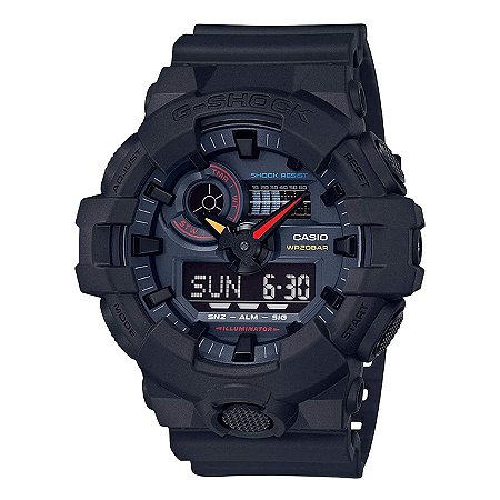 Relógio G-Shock GA-700BMC-1ADR Masculino Preto