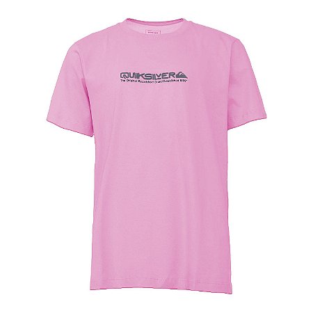 Camiseta Quiksilver Iconic Rosa