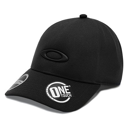 Boné Oakley One Touch Match Ellipse Preto