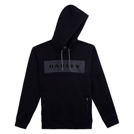 Moletom Oakley Fechado Tractor Hoodie Masculino Preto