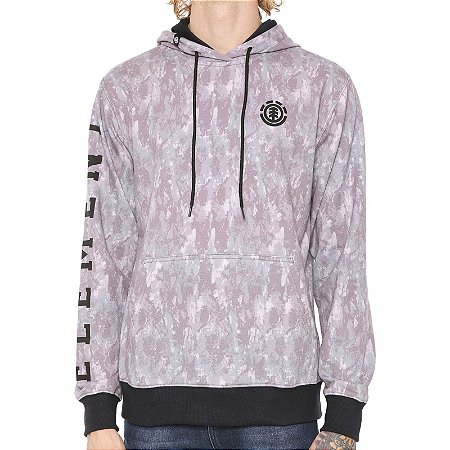Moletom Element Fechado Camo Paint Masculino Camuflado