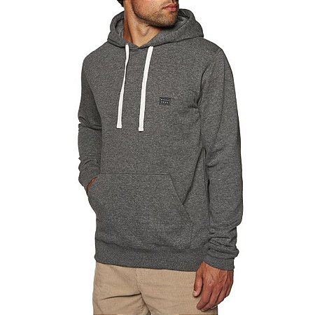 Moletom Billabong Fechado All Day Masculino Cinza