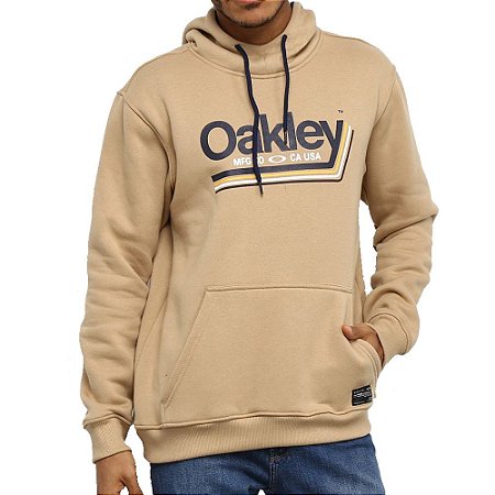 Moletom Oakley Tractor Label Hoodie Masculino Caqui