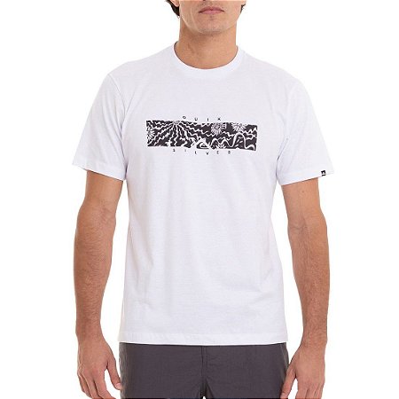 Camiseta Quiksilver Tripper Box Masculina Branco