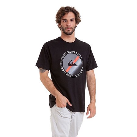 Camiseta Quiksilver Lasy Tree II Masculina Preto