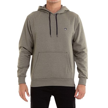 Moletom Quiksilver Transfer Fechado Masculino Verde