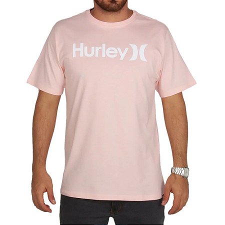 Camiseta Hurley Silk O&O Solid Rosa