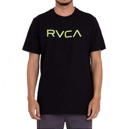 Camiseta RVCA Big RVCA Masculina Preto