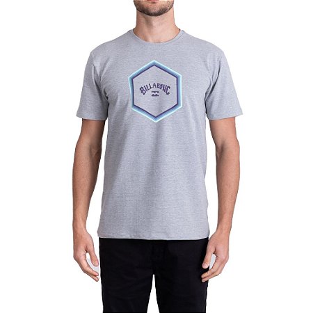 Camiseta Billabong Access II Masculina Cinza