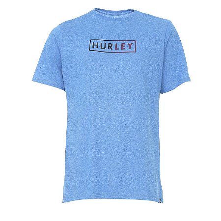 Camiseta Hurley Boxed Gradient Masculina Azul