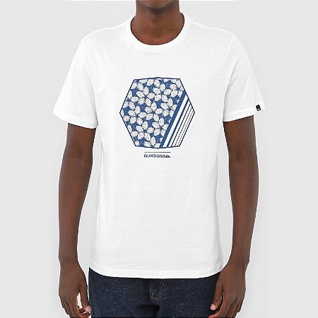 Camiseta Quiksilver Bubble Dreams Branco