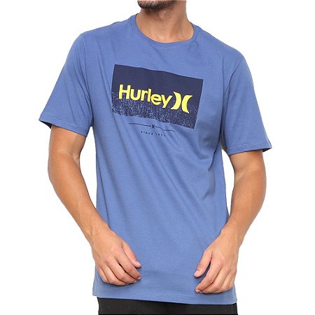 Camiseta Hurley Disorder Masculina Azul