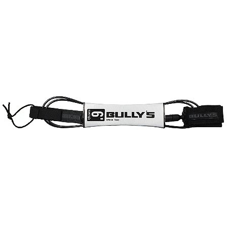 Leash Bullys 6' Premium - 5mm Competição Preto