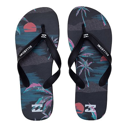 Chinelo Billabong T Street Night Preto
