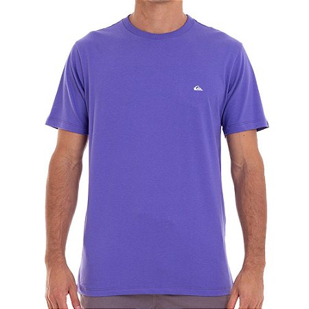 Camiseta Quiksilver Embroidery Masculina Roxo