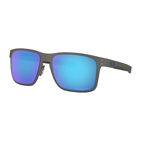 Óculos de Sol Oakley Holbrook Metal Matte Gunmetal W/ Prizm Sapphire Polarized