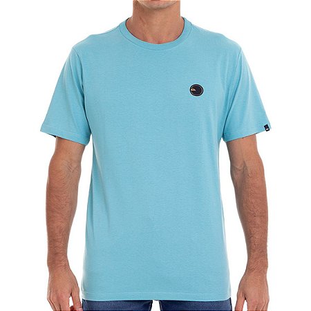 Camiseta Quiksilver Patch Masculina Azul