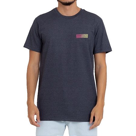 Camiseta Billabong Taxi Cab Masculina Cinza Escuro