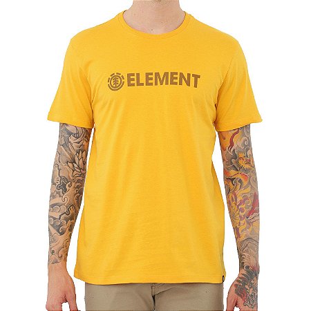 Camiseta Element Blazin Amarelo