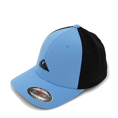 Boné Quiksilver Aba Curva Center Plate Azul