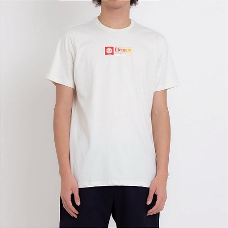 Camiseta Element Section Yellow Red Masculina Off White