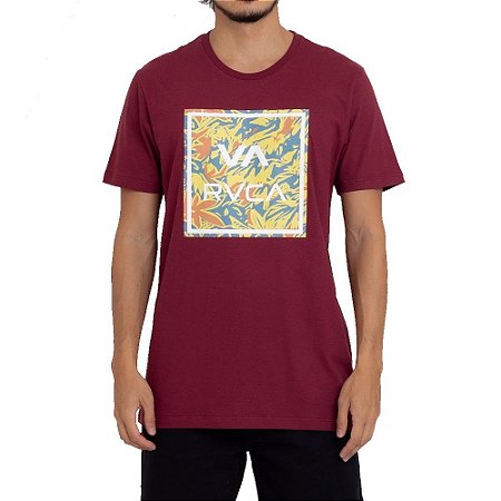 Camiseta RVCA VA All Masculina Vermelho