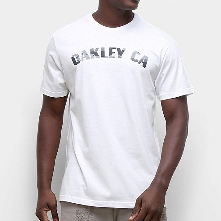 Camiseta Oakley O-Classic Camo SS Masculina Branco