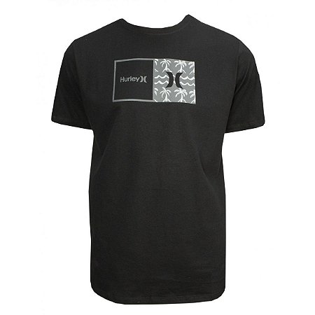 Camiseta Hurley Natural Masculina Preto