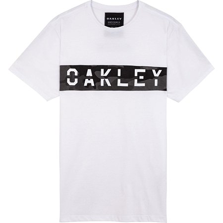 Camiseta Oakley MFG Panel SP Masculina Branco