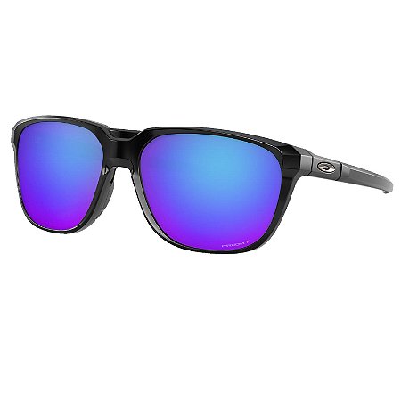 Óculos de Sol Oakley Anorak Polished Black W/ Prizm Sapphire Polarized