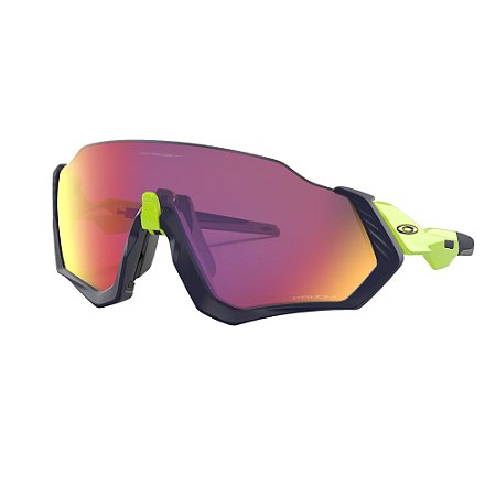 Óculos de Sol Oakley Flight Jacket Matte Navy W/ Prizm Road